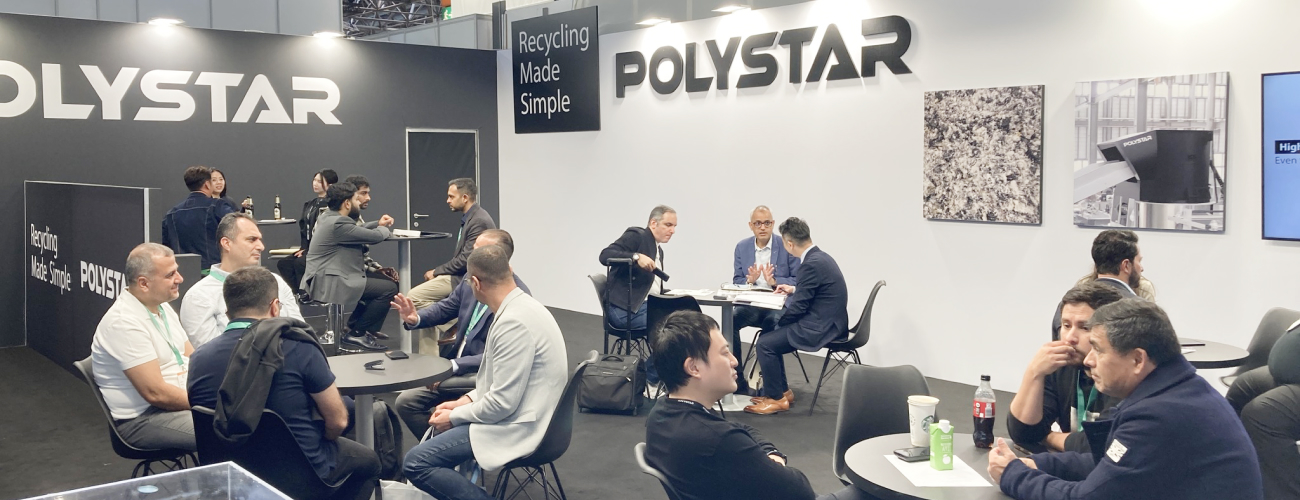 POLYSTAR 吹袋與塑膠回收設備，支援全球市場製造商邁向永續生產。