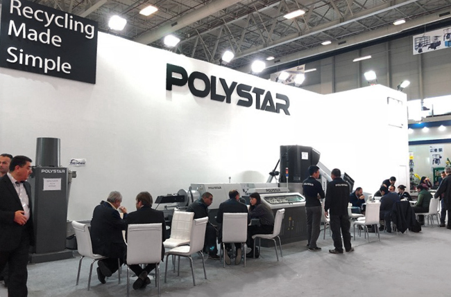 POLYSTAR 廢塑料回收機參加士耳其 Plast Eurasia展