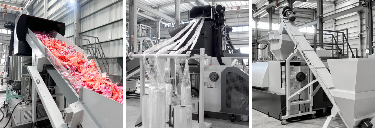 Material Handling and Feed Systems for Plastic Recycling Machines
