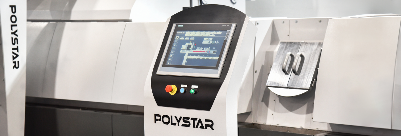 POLYSTAR intelligent plastic recycling system with PLC control