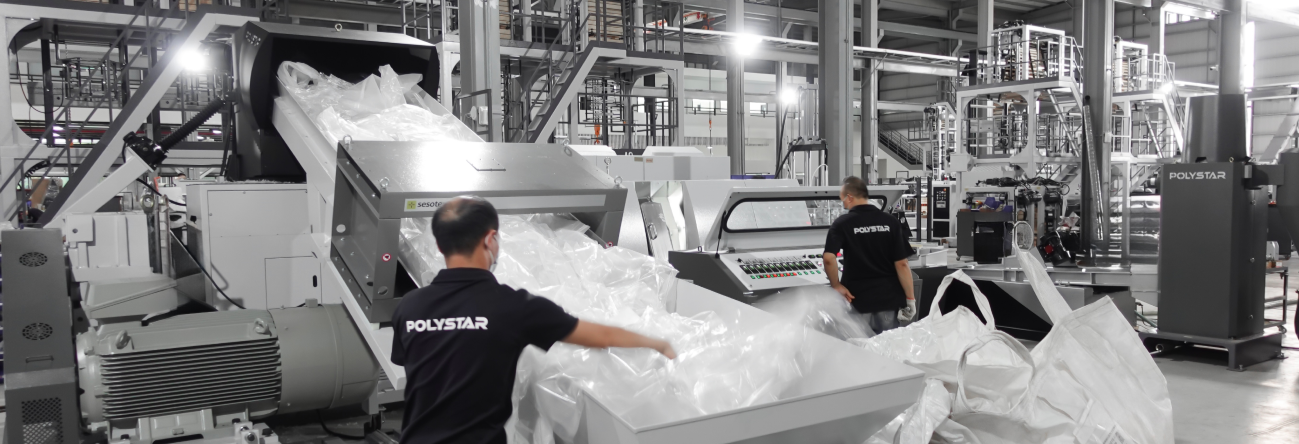  Plastic recycling machines help plastic producers save material and cost