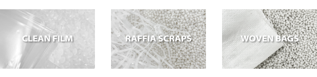 raffia, woven, non-woven, stretch film recycling