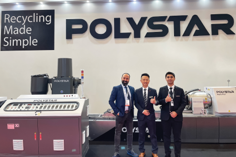 POLYSTAR ambalaj üreticilerine ve granülcülere geri dönüşüm konusunda yardımcı oluyor POLYSTAR ambalaj üreticilerine ve granülcülere geri dönüşüm konusunda yardımcı oluyor
