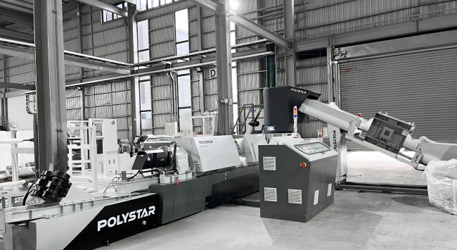 Easy to Use In-House Plastic Recycling System for Circular Manufacturing