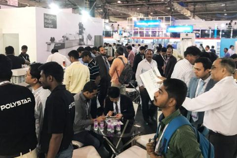 POLYSTAR Came Up with Two Recycling Lines Demo at Plastivision India 2017