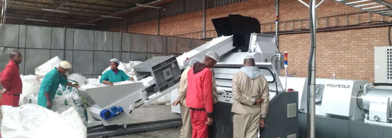 POLYSTAR recycling machine operates in South Africa POLYSTAR recycling machine operates in South Africa