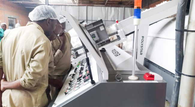 Simple operation is the key to success for POLYSTAR customer Simple operation is the key to success for POLYSTAR customer