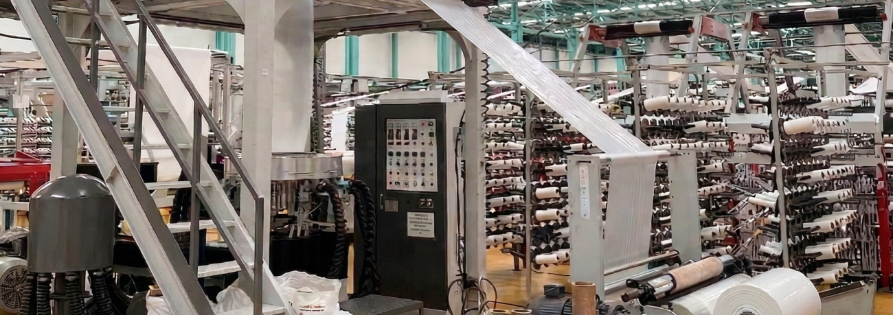 POLYSTAR Star-X 65 blown film machine at PT. KARUNIA PLASTINDO ABADI in Indonesia produces high-quality PE liner bags