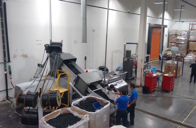  drip irrigation tape waste recycling machine in Israel