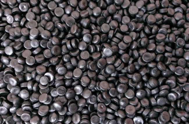 recycled pellets from soft drip irrigation tape waste