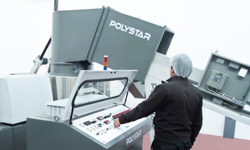 POLYSTAR於墨西哥安裝最新薄膜回收機