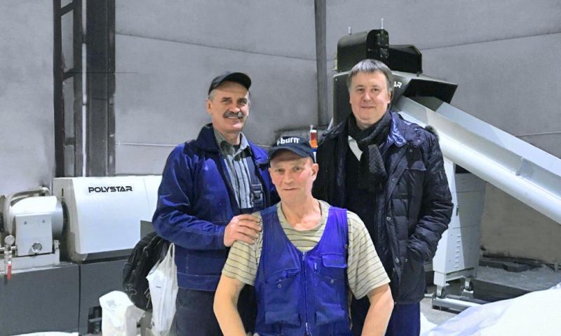 Partenariat gagnant sur le long terme en Russie: Producteur leader avec 63 machines POLYSTAR