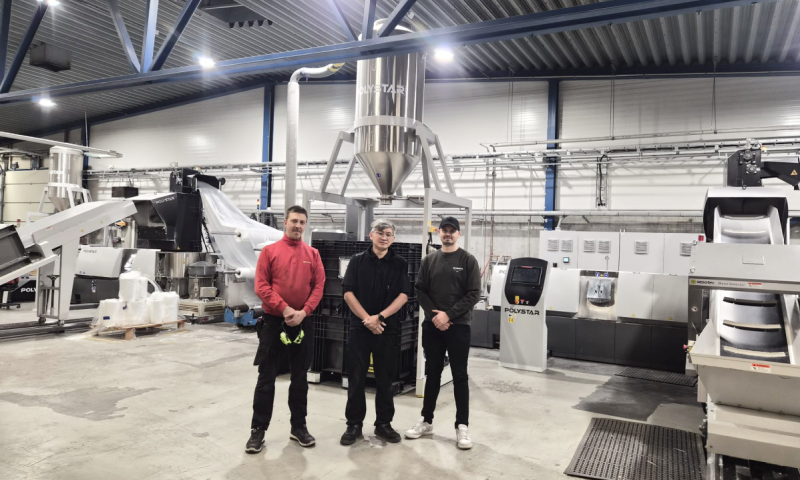 Simple to Use Machines, Big Impact: In-house Recycling Success in Sweden