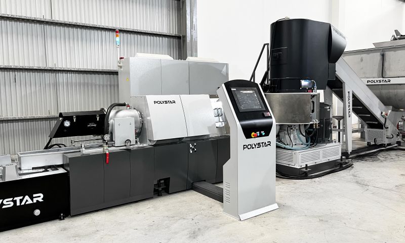 A Japanese Producer Customized POLYSTAR's Plastic Recycling Machine for Its Fishnet Recycling Project