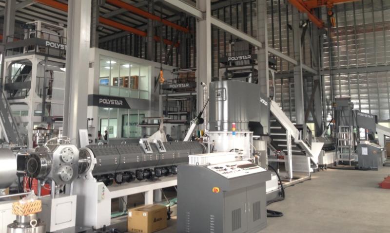 POLYSTAR Plastic Recycling Machine in Saudi Arabia